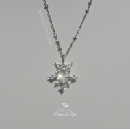 Chapter Three-Green Amethyst Stamp of Light Necklace